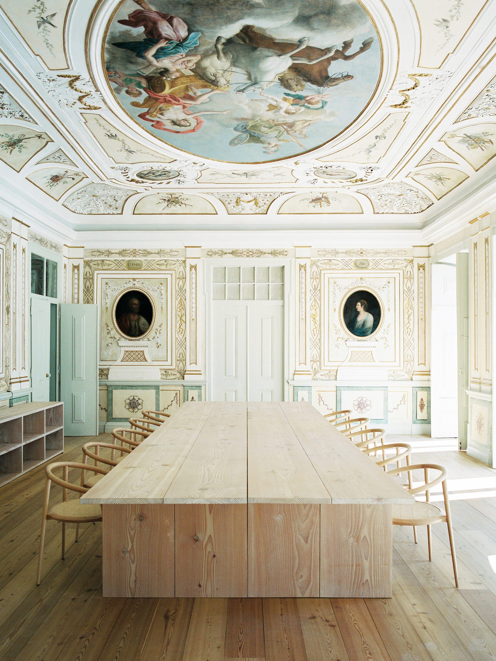 Interior of Atelier Cecílio de Sousa, Aires Mateus' self-designed studio