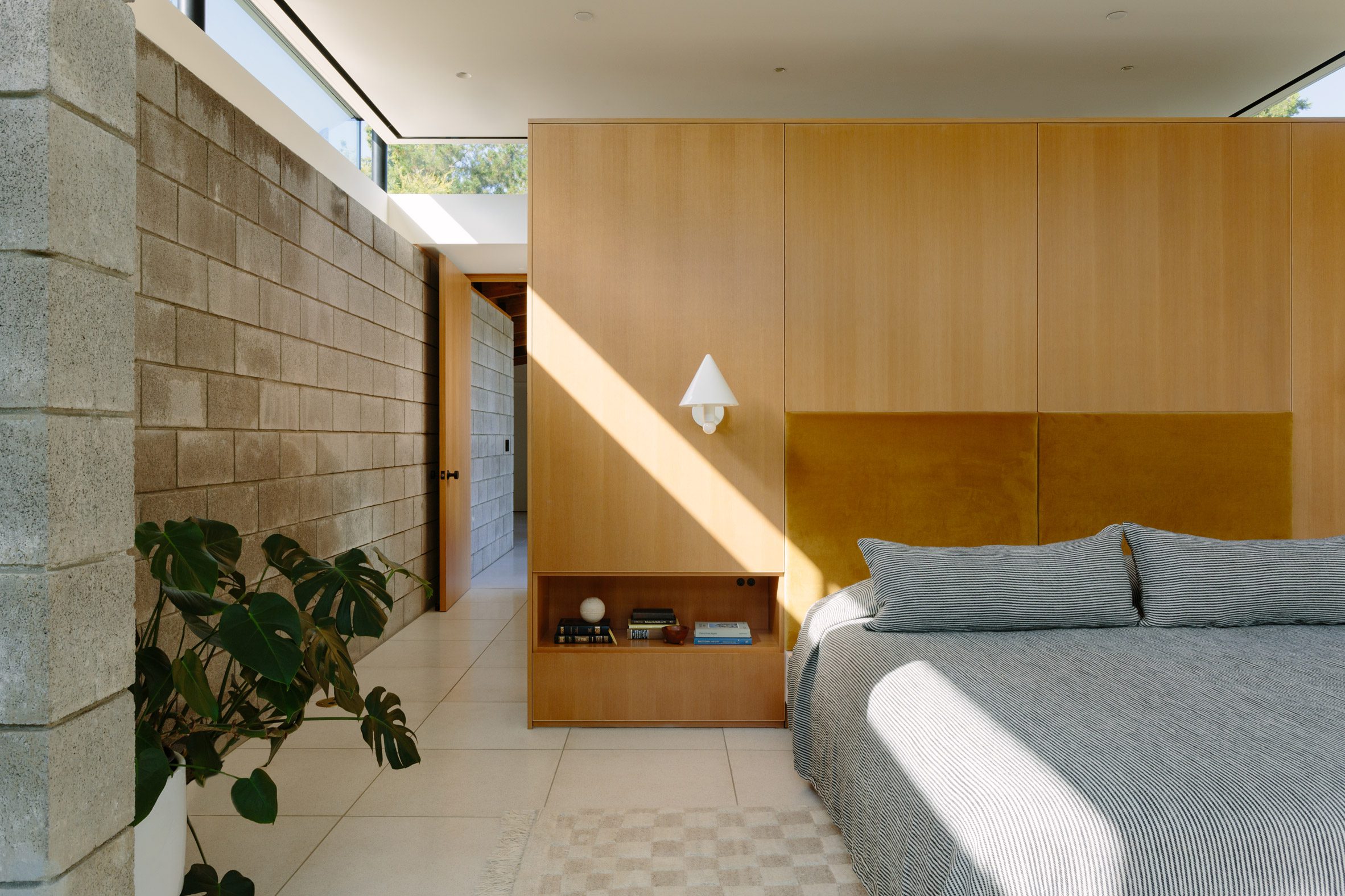 Green House bedroom, USA, by Schwartz and Architecture