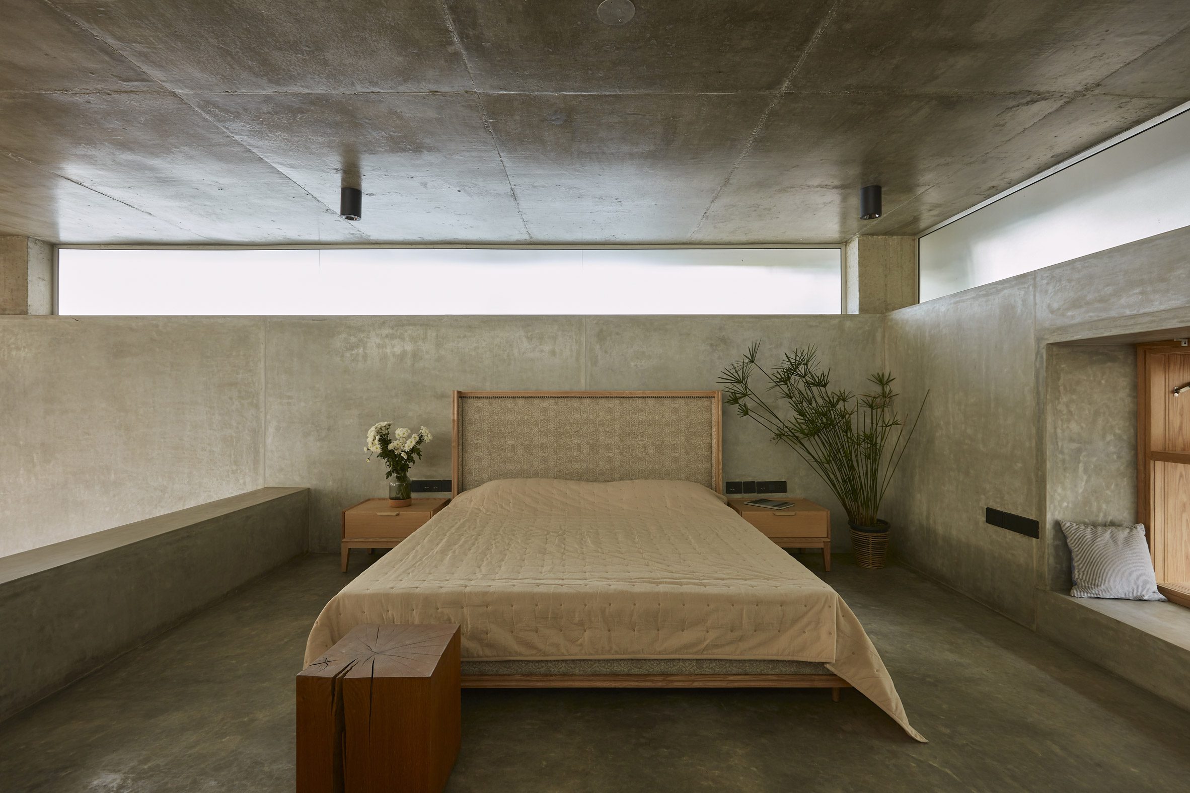 Bedroom inside Bangalore home