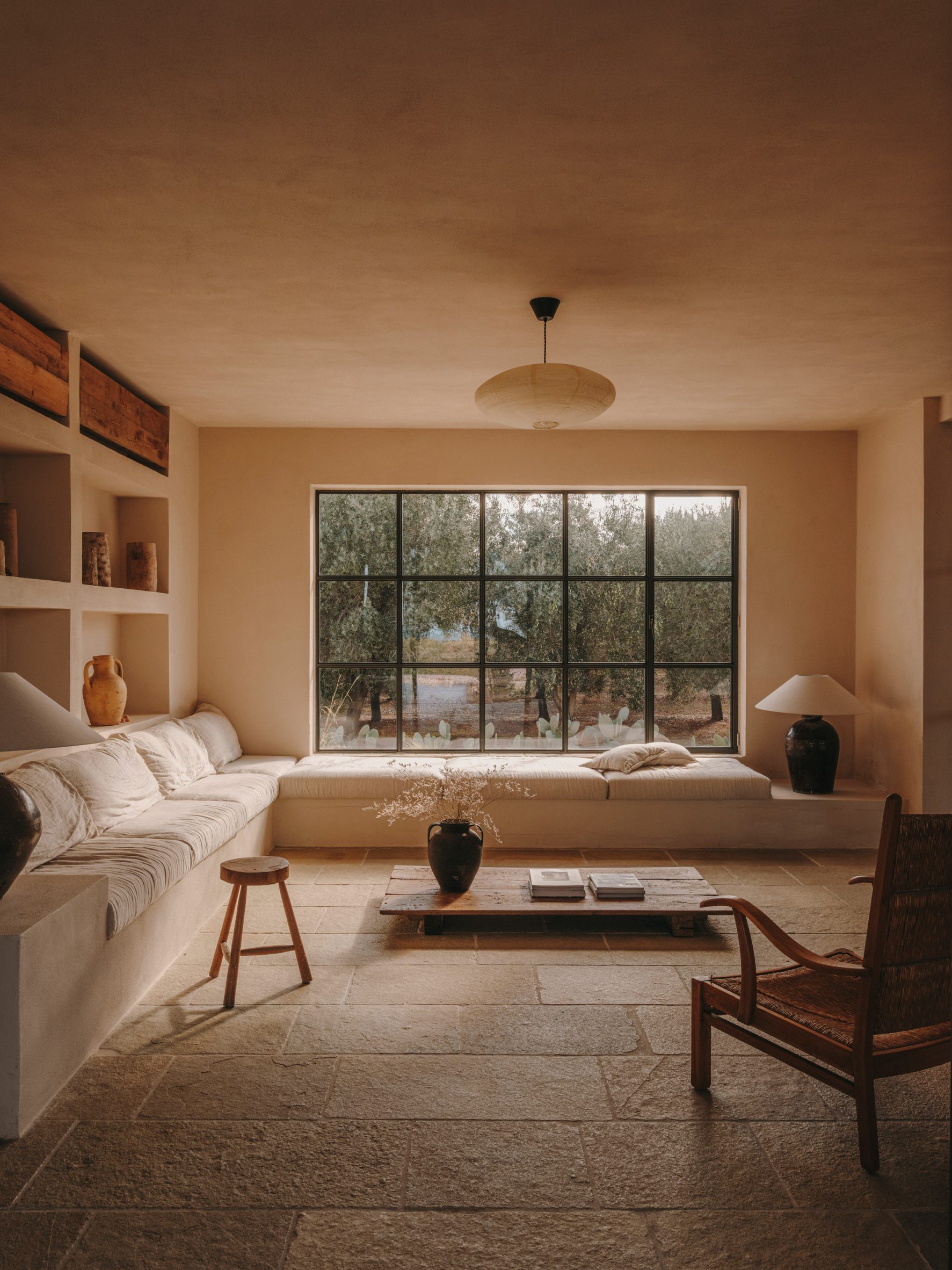 Interior of Casa Maiora by Studio Andrew Trotter in Puglia