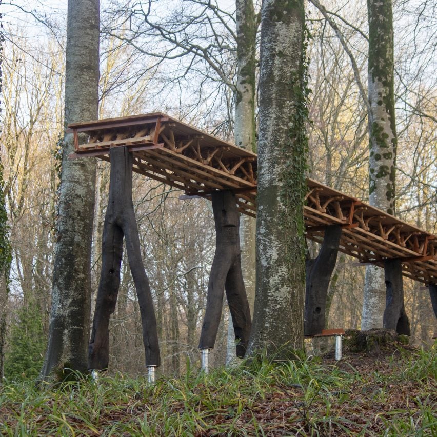 A Forest Datum by Architectural Association Design & Make students