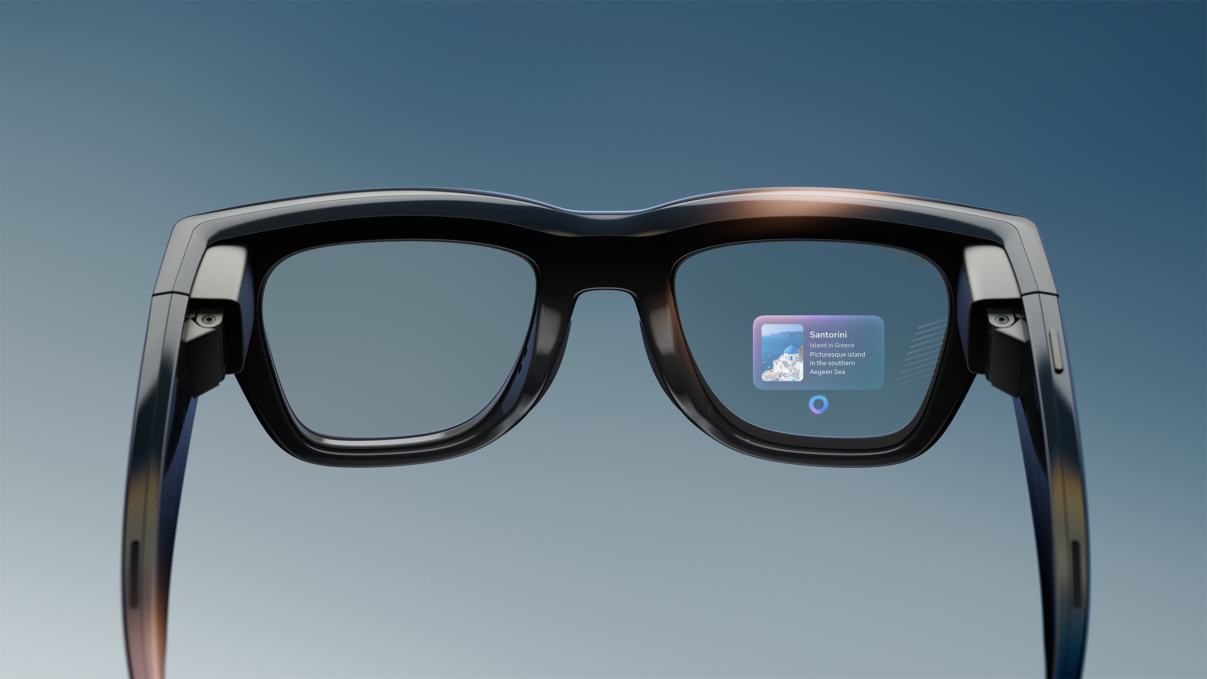 Photo of the Meta Ray-Ban Display glasses
