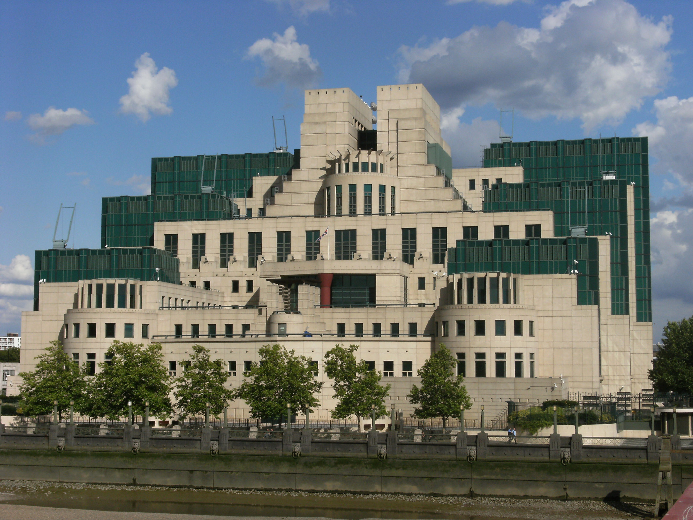 MI6 building in London
