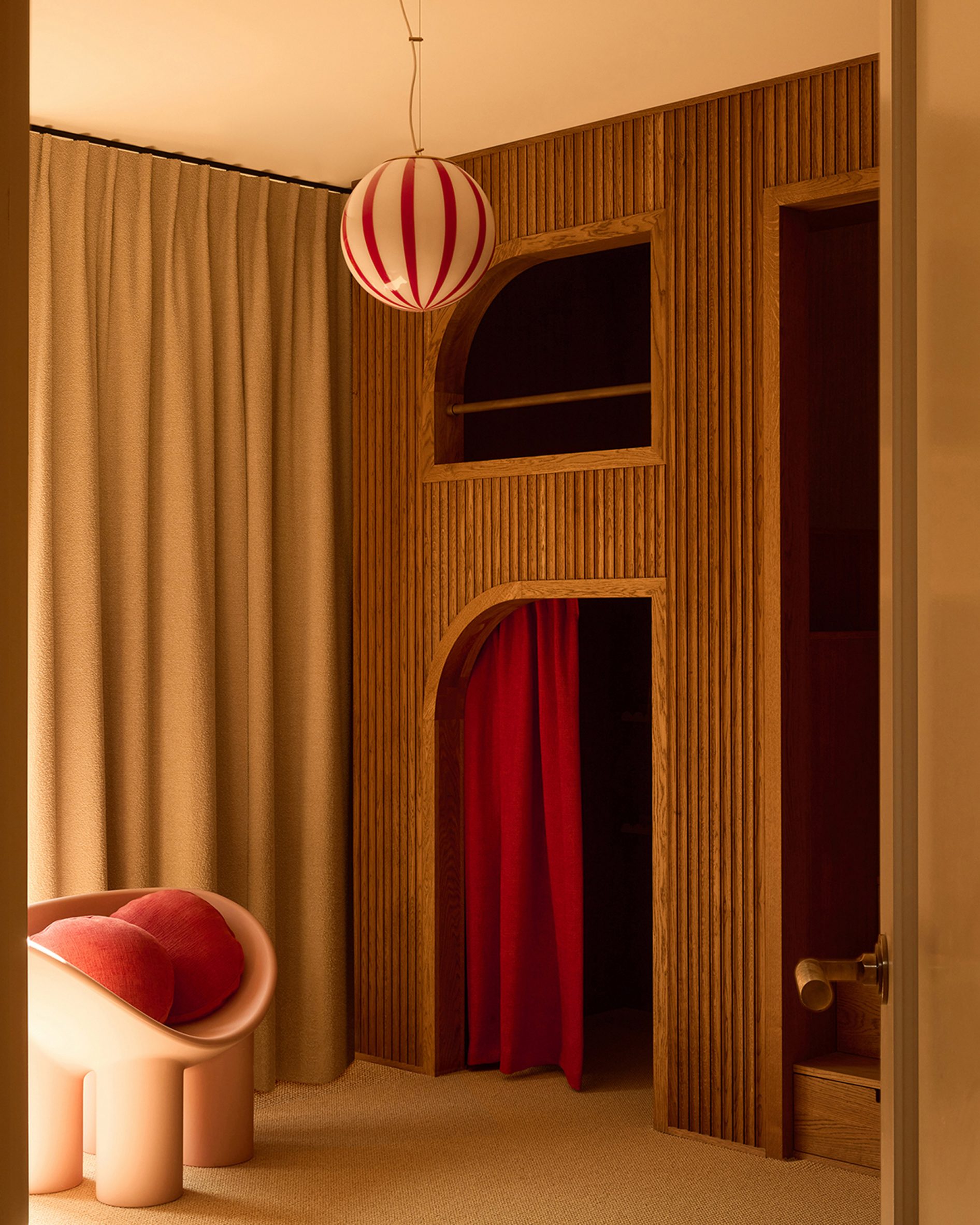 Children's room in Amsterdam Zuid home by Studio &Space