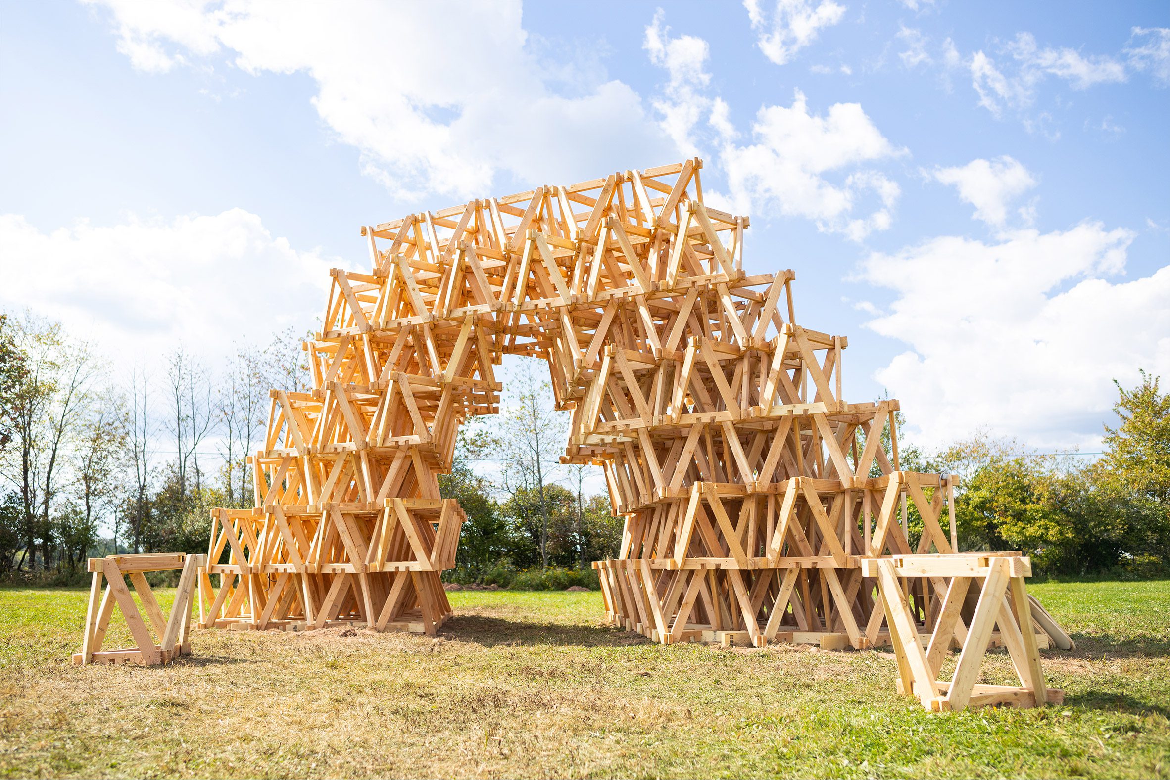 Polylith installation created by Syracuse University and Cornell University