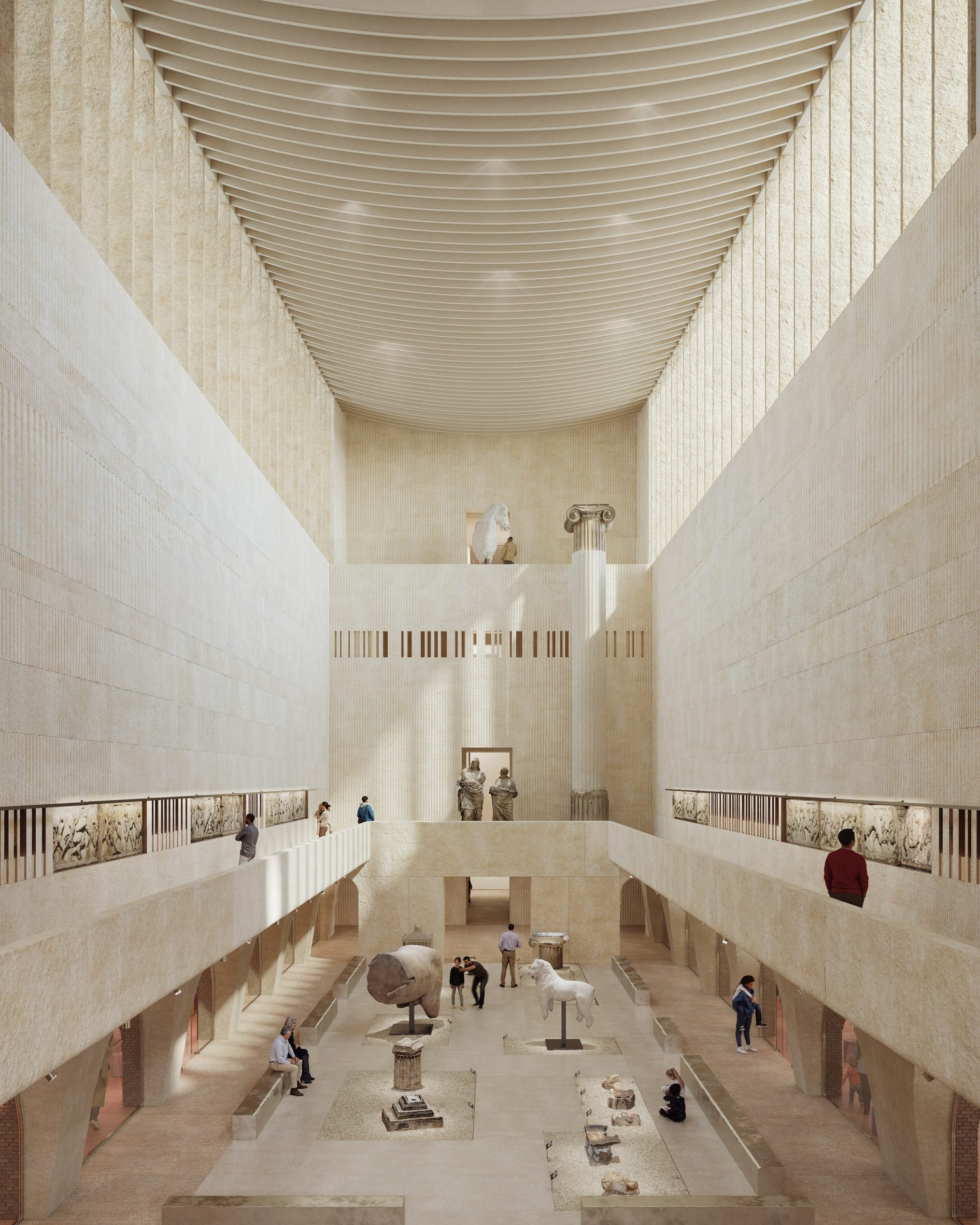 Western Range galleries by Lina Ghotmeh Architecture